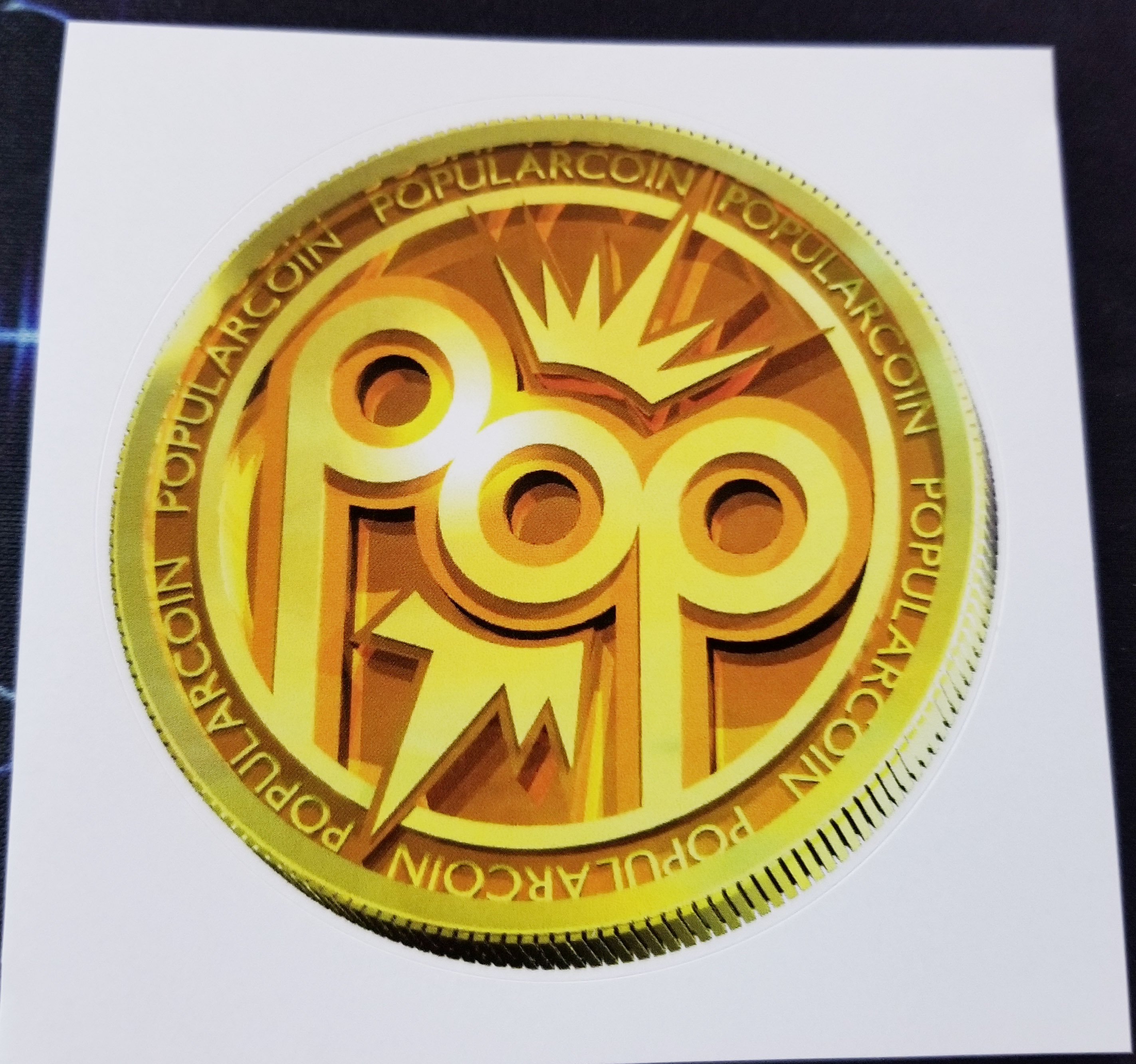 Marketplace of PopularCoin Popular Coin POP Gold POP Mint Sticker Marketplace of PopularCoin Popular Coin POP Gold POP Mint Sticker